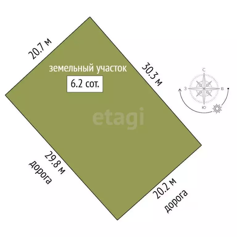 Участок в Кемеровская область, Кемеровский район, Химик СНТ аллея 2-я ... - Фото 2