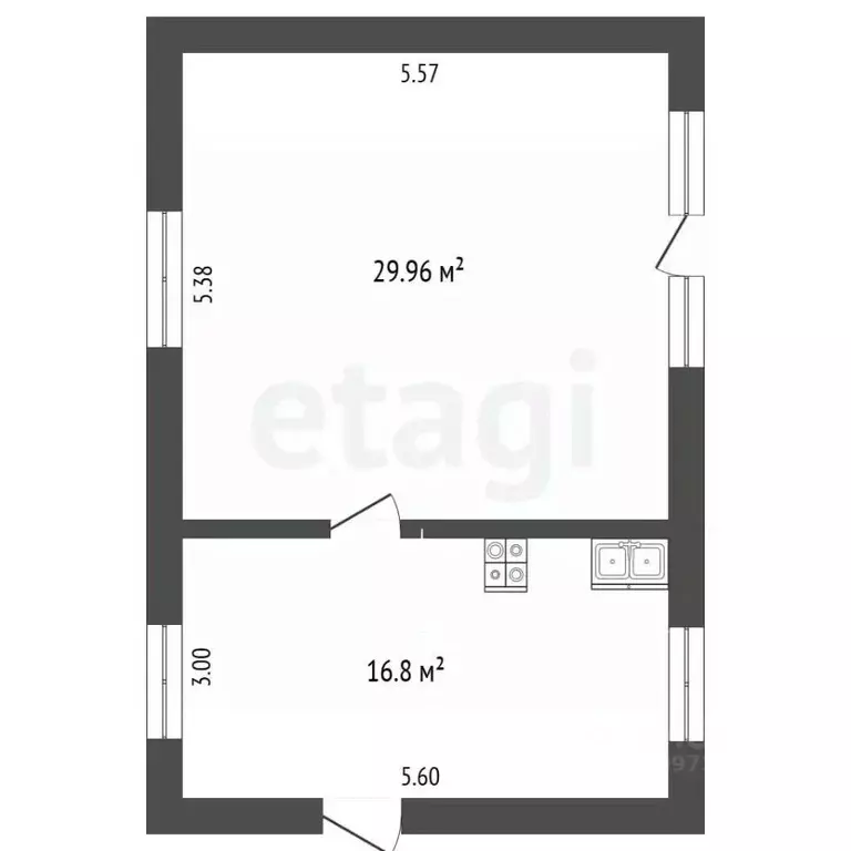 Дом в Башкортостан, Гафурийский район, Красноусольский сельсовет, с. ... - Фото 2