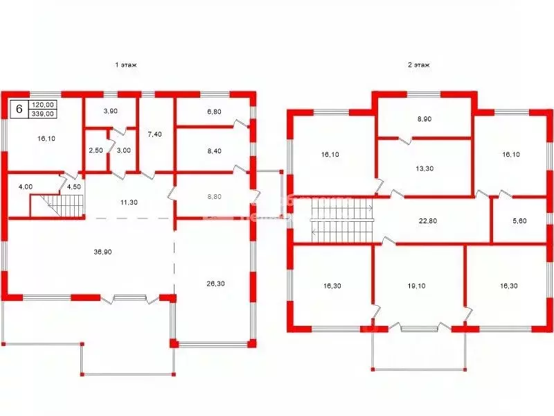 Коттедж в Ленинградская область, Ломоносовский район, Пениковское ... - Фото 2