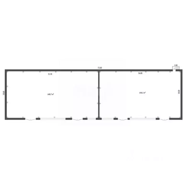 Склад в Ямало-Ненецкий АО, Новый Уренгой А панель,  (1296 м) - Фото 2