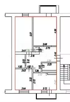 3-к. квартира, 69 м, 2/5 эт. - Фото 0