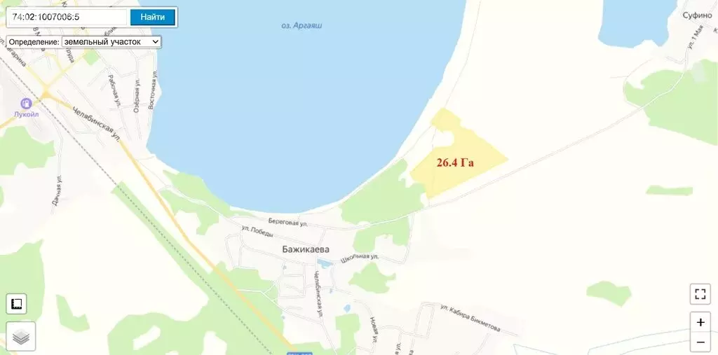 Участок в Челябинская область, Аргаяшский муниципальный округ, деревня ... - Фото 2