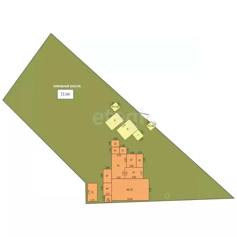 Дом в Саратовская область, Балашов Мельничная ул., 2 (54 м) - Фото 1