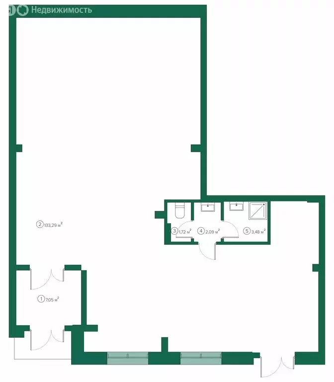 Офис (150.5 м) - Фото 0