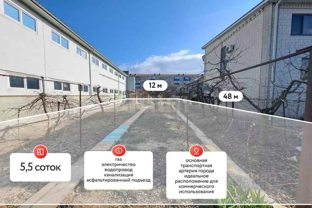 Дом в Краснодарский край, Славянск-на-Кубани ул. Ковтюха, 52 (50 м) - Фото 1