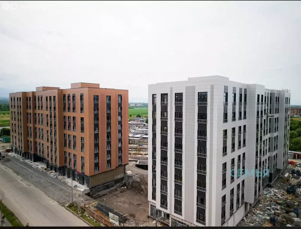 1-комнатная квартира: Владикавказ, улица Алихана Гагкаева, 19/2 (54 м) - Фото 2