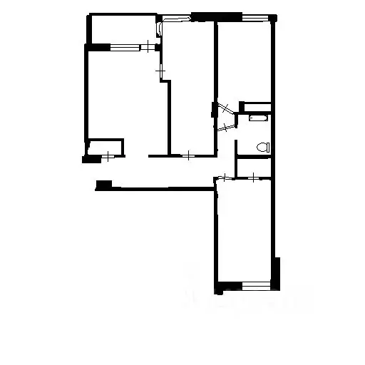 3-к кв. Санкт-Петербург Барочная ул., 12 (119.8 м) - Фото 1