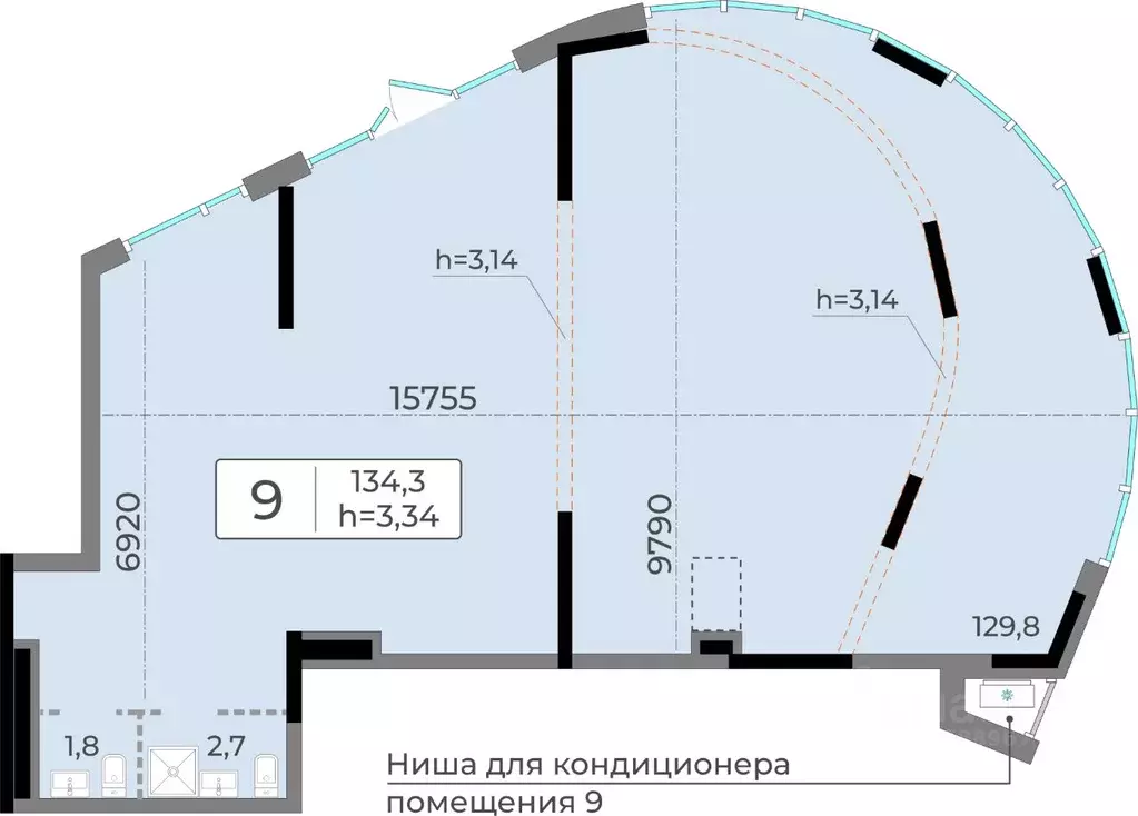 Помещение свободного назначения в Удмуртия, Ижевск Северо-Западный ... - Фото 1