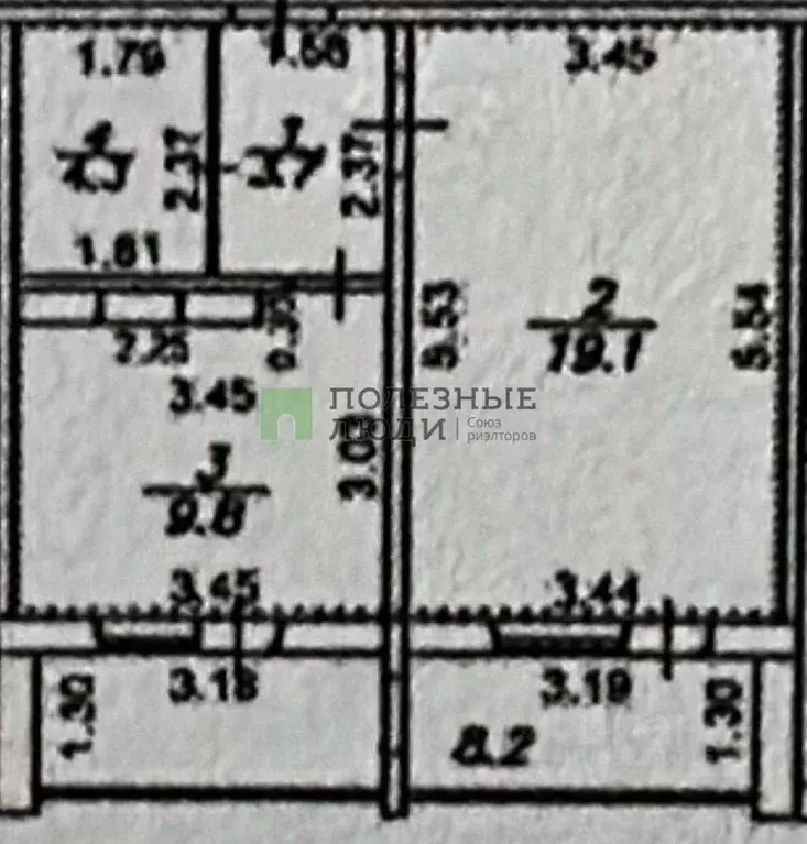 1-к кв. Орловская область, Орловский муниципальный округ, д. Жилина ... - Фото 1