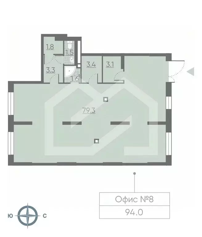 Помещение свободного назначения в Москва Производственная ул., 19Ак2 ... - Фото 2