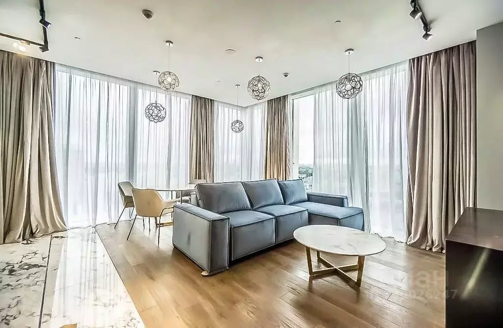 2-к кв. Москва 1-й Красногвардейский проезд, 22с2 (90.0 м) - Фото 1