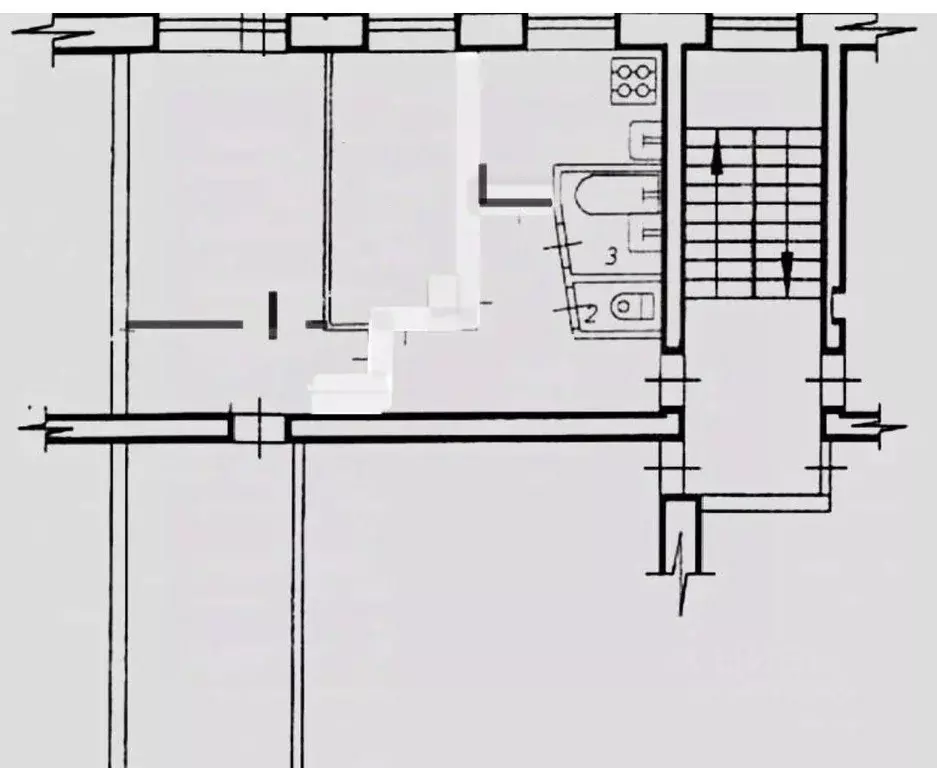 3-к кв. Саратовская область, Энгельс ул. Маршала А.М. Василевского, 21 ... - Фото 2
