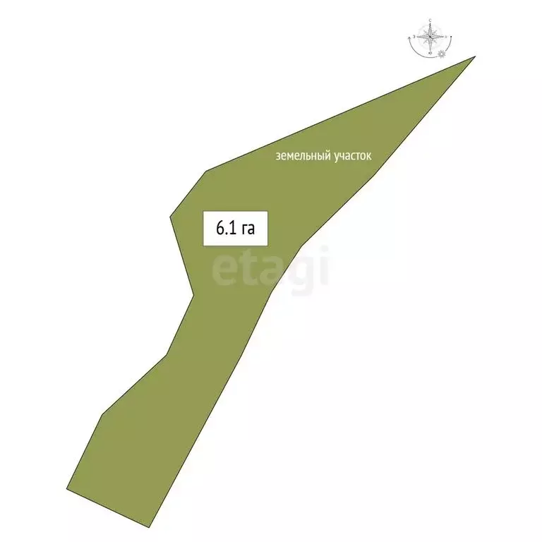 Участок в Шебалинский район, село Малая Черга (610.3 м) - Фото 1