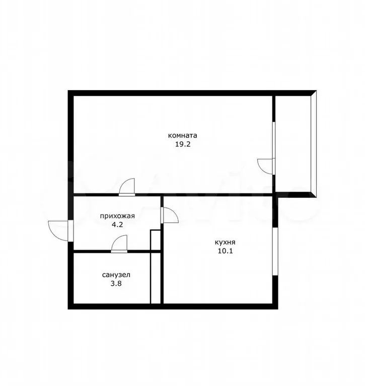 1-к. квартира, 40 м, 7/12 эт. - Фото 0