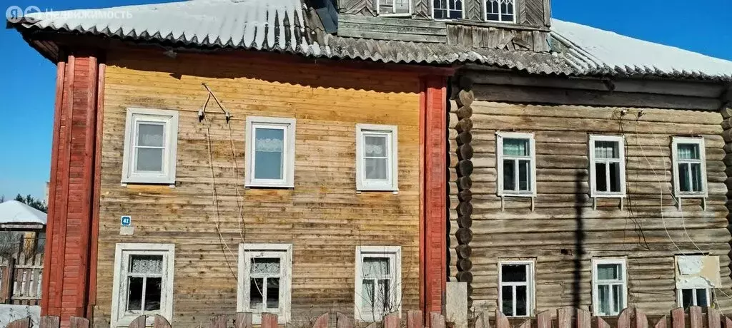 Дом в Вологодская область, Кирилловский муниципальный округ, деревня ... - Фото 0