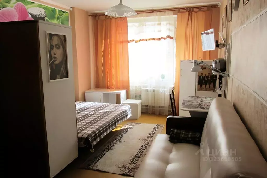 Комната Москва 3-я Владимирская ул., 19 (18.0 м) - Фото 1