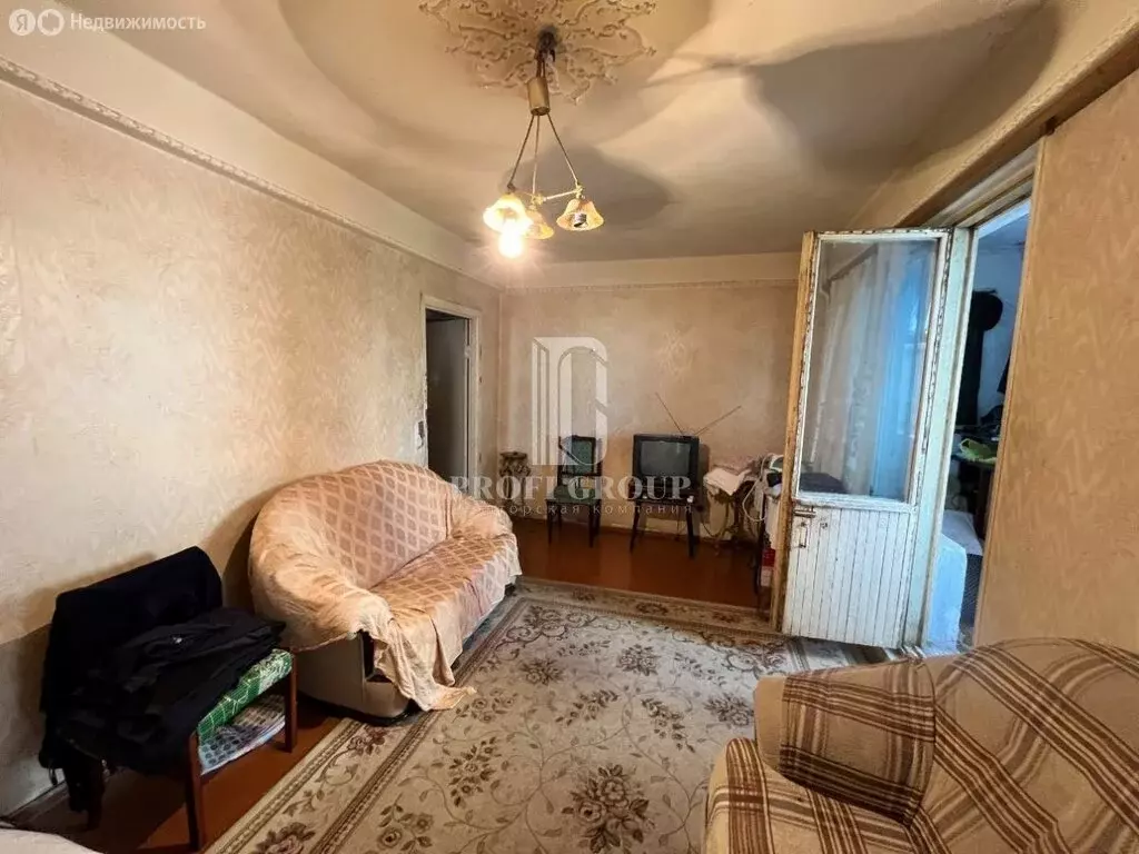 1-комнатная квартира: Махачкала, улица Абдулхакима Исмаилова, 80 (34 ... - Фото 1