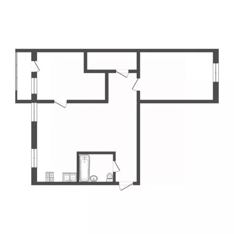 3-к кв. Тюменская область, Тюмень ул. Малыгина, 71 (58.6 м) - Фото 1