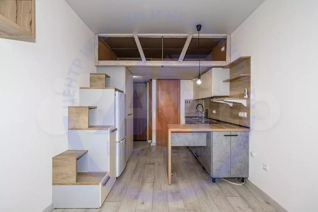Квартира-студия, 16,2 м, 1/3 эт. - Фото 1
