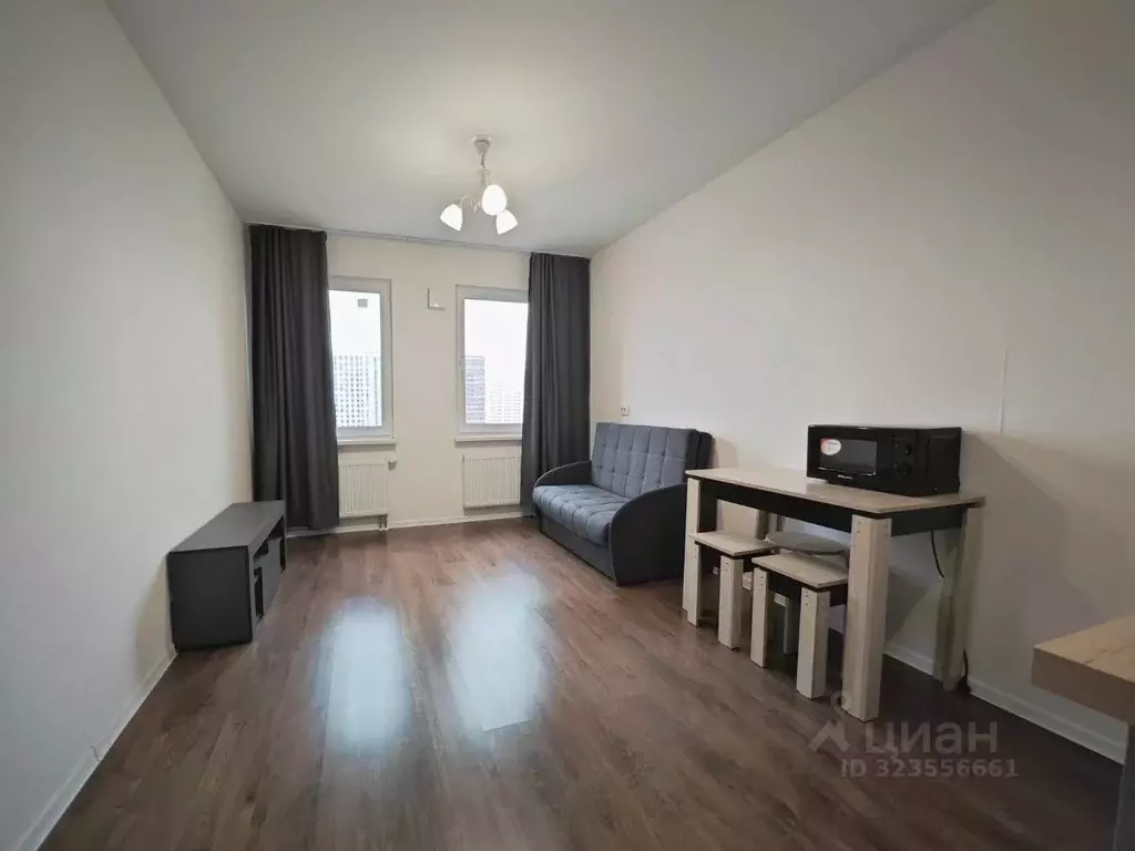 Студия Санкт-Петербург ул. Морской Пехоты, 26к1 (22.2 м) - Фото 2