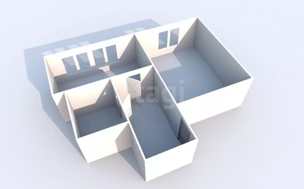 1-к кв. Сахалинская область, Южно-Сахалинск просп. Победы, 5 (46.9 м) - Фото 2