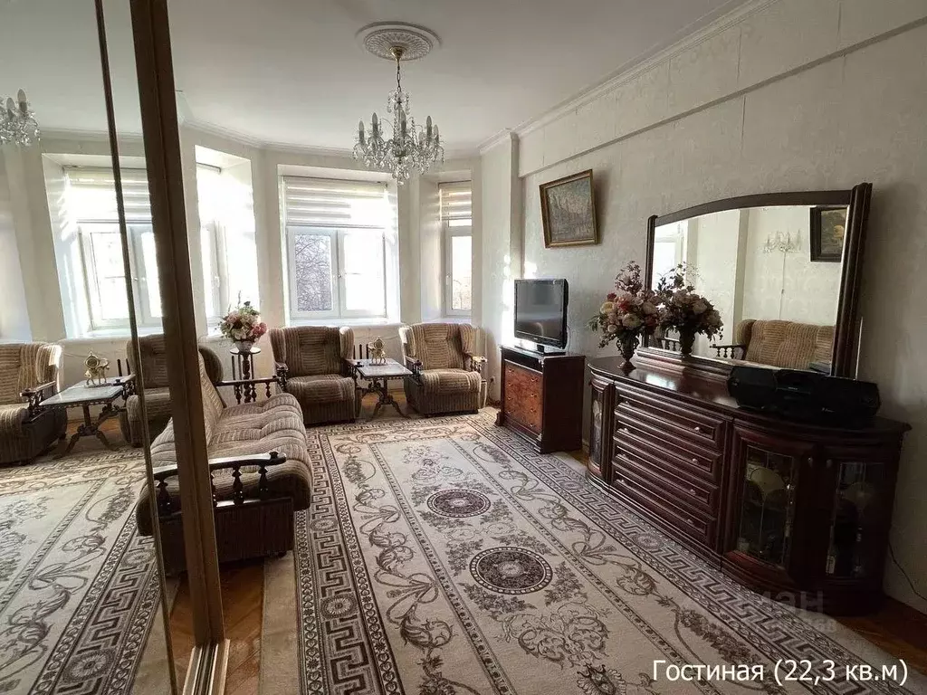 3-к кв. Москва Фрунзенская наб., 50 (80.5 м) - Фото 2