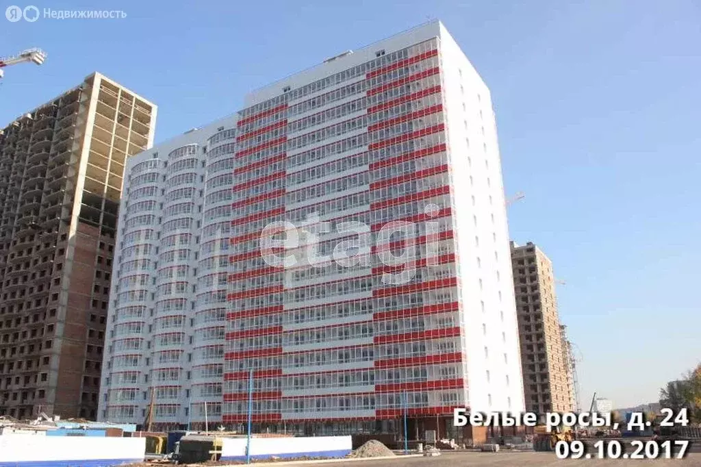 Квартира-студия: Красноярск, улица Карамзина, 6 (25.3 м) - Фото 1