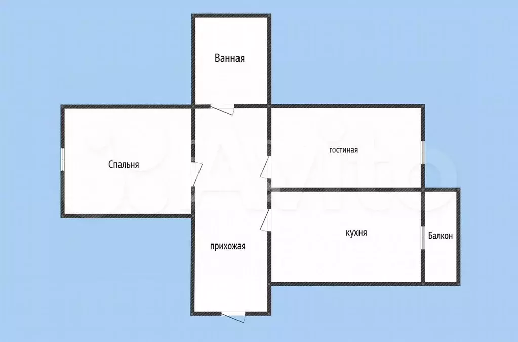 2-к. квартира, 89 м, 2/4 эт. - Фото 0