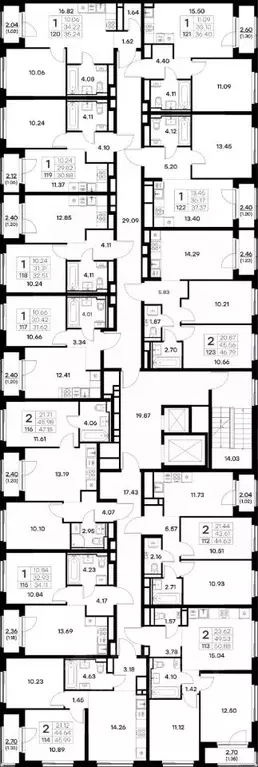 1-к кв. Владимирская область, Владимир Глоракс Октябрьский жилой ... - Фото 2