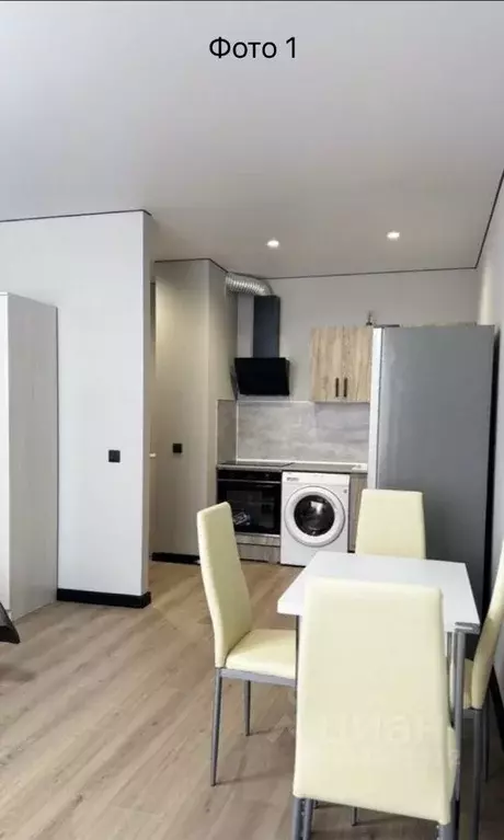 Студия Краснодарский край, Краснодар ул. Ивана Беличенко, 92к5 (35.3 ... - Фото 1