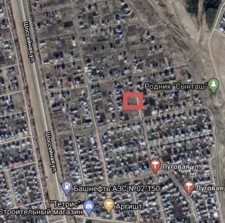 Участок в Башкортостан, Чишмы рп, Заречная-2 мкр ул. Луговая, 33 (12.0 ... - Фото 1