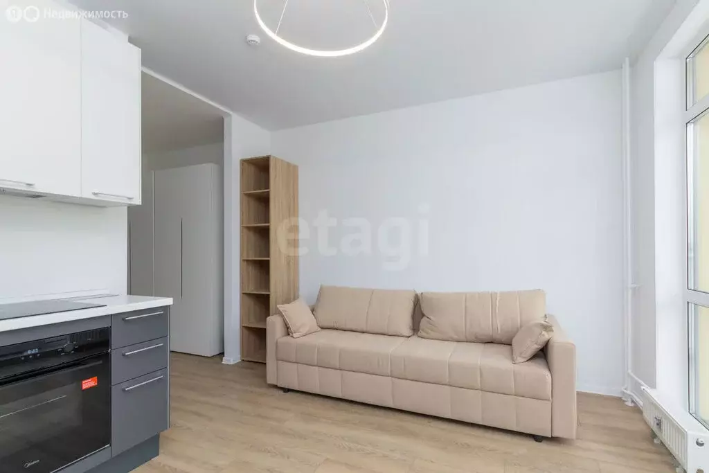 Квартира-студия: Тюмень, улица Юрия Рогачева, 11к1 (20.8 м) - Фото 2