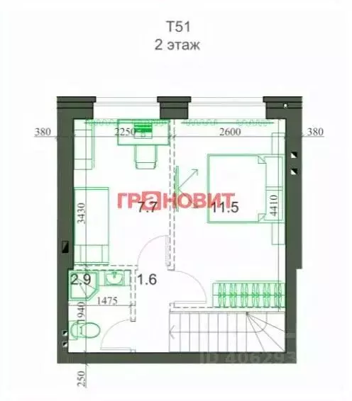Таунхаус в Новосибирская область, Новосибирский район, Мичуринский ... - Фото 1