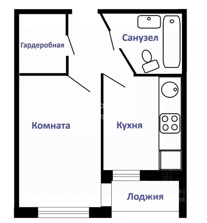 1-к кв. Москва Сосенское поселение, просп. Куприна, 34к1 (36.6 м) - Фото 1