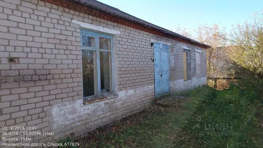 Помещение свободного назначения в Пермский край, Чернушинский ... - Фото 1