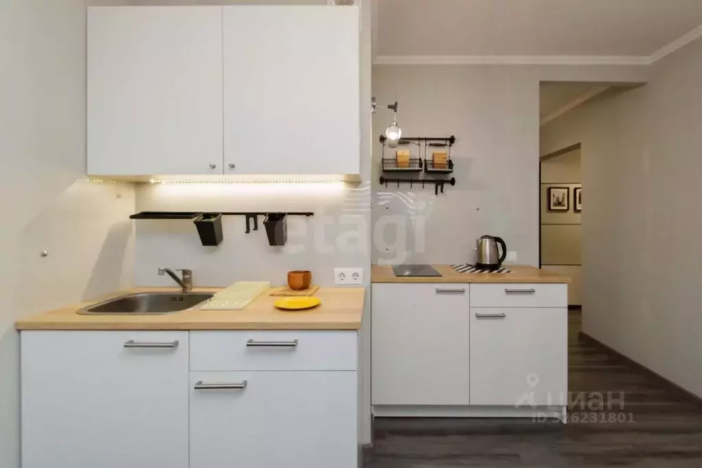 Студия Тюменская область, Тюмень ул. Константина Посьета, 11 (31.0 м) - Фото 2