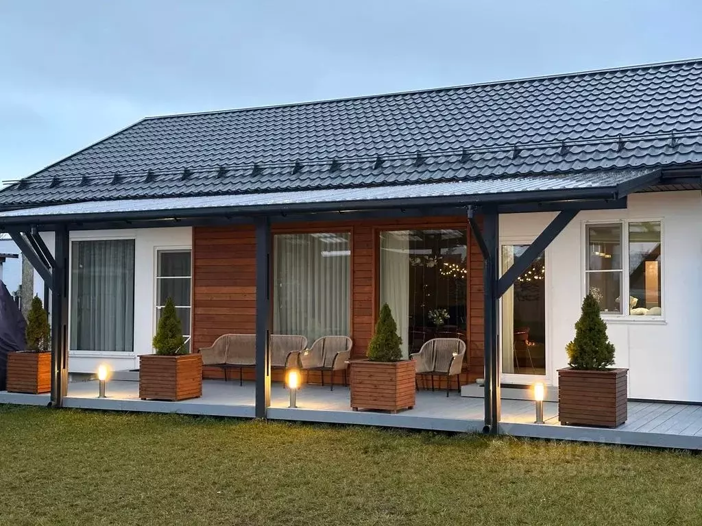 Дом в Ленинградская область, Выборгский район, Полянское с/пос, пос. ... - Фото 1