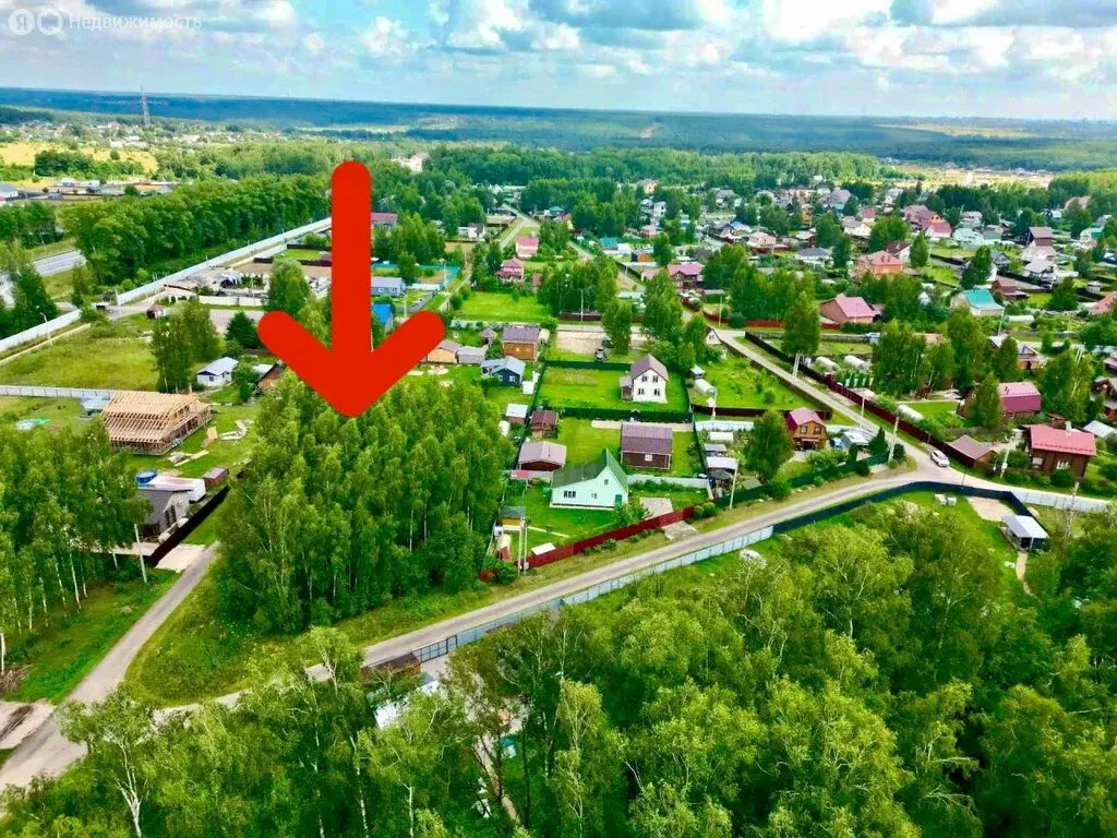 Участок в Московская область, городской округ Серпухов, ДНТ Лесное ... - Фото 1