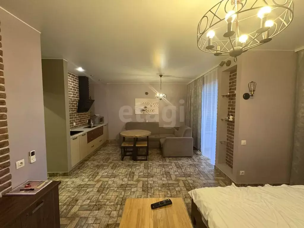 Студия Тюменская область, Тюмень ул. Николая Федорова, 17к1 (40.3 м) - Фото 1