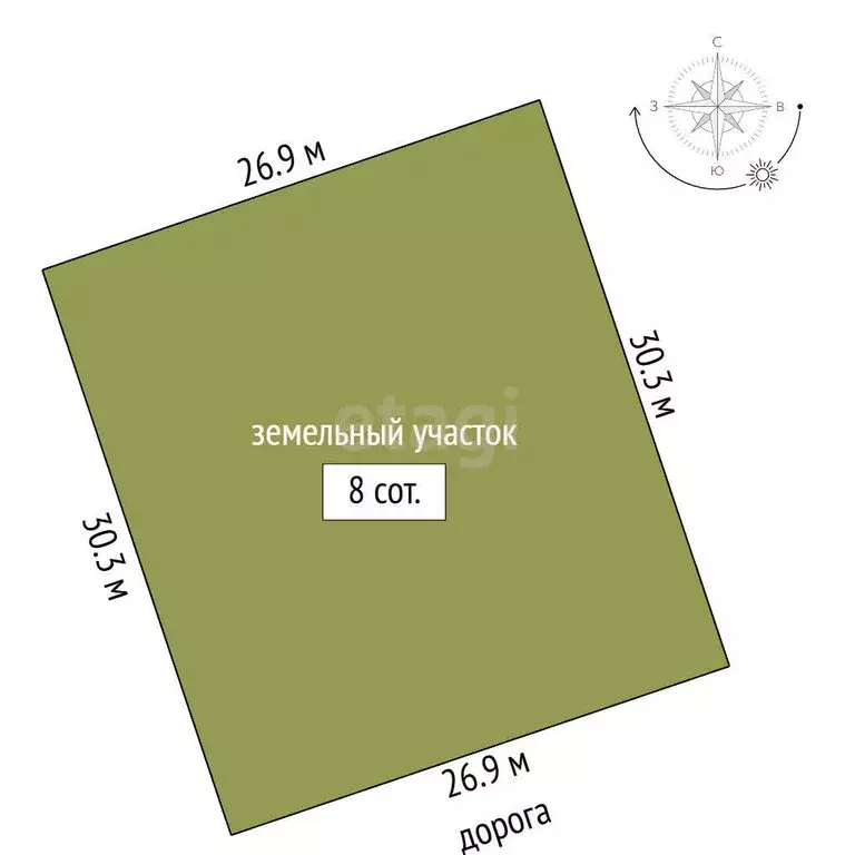 Участок в Аннинское городское поселение, ТСН СНТ Аннинские высоты (8 ... - Фото 1