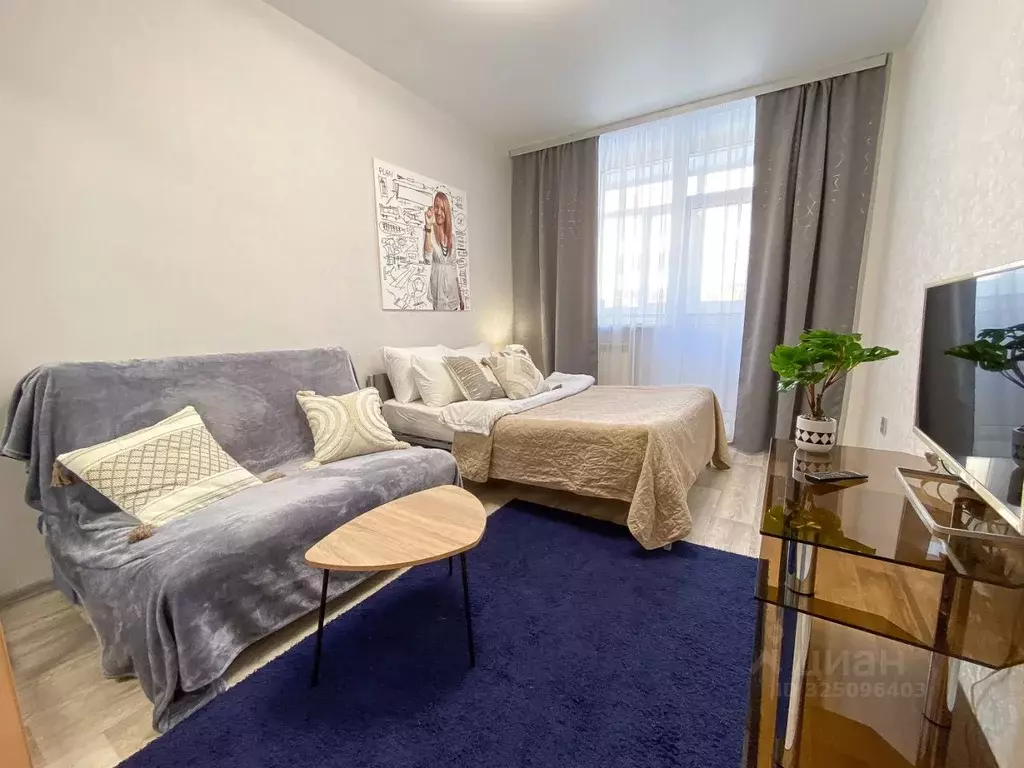 1-к кв. Ульяновская область, Ульяновск ул. Любови Шевцовой, 59Б (25.0 ... - Фото 2