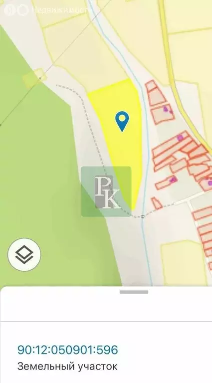 Участок в Симферопольский район, село Донское (330 м) - Фото 1