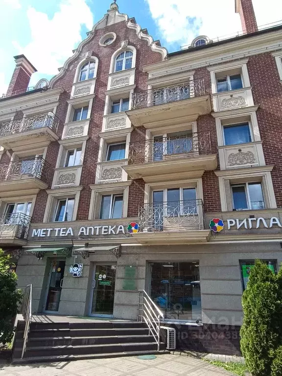 2-к кв. Калининградская область, Калининград Ленинский просп., 4 (44.0 ... - Фото 1