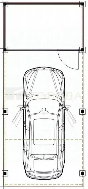 Гараж в Новосибирская область, Новосибирск Академгородок мкр, ул. ... - Фото 1