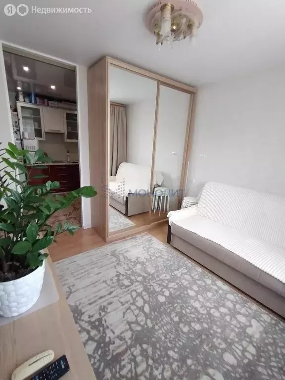 1к в 8-комнатной квартире (18 м) - Фото 2