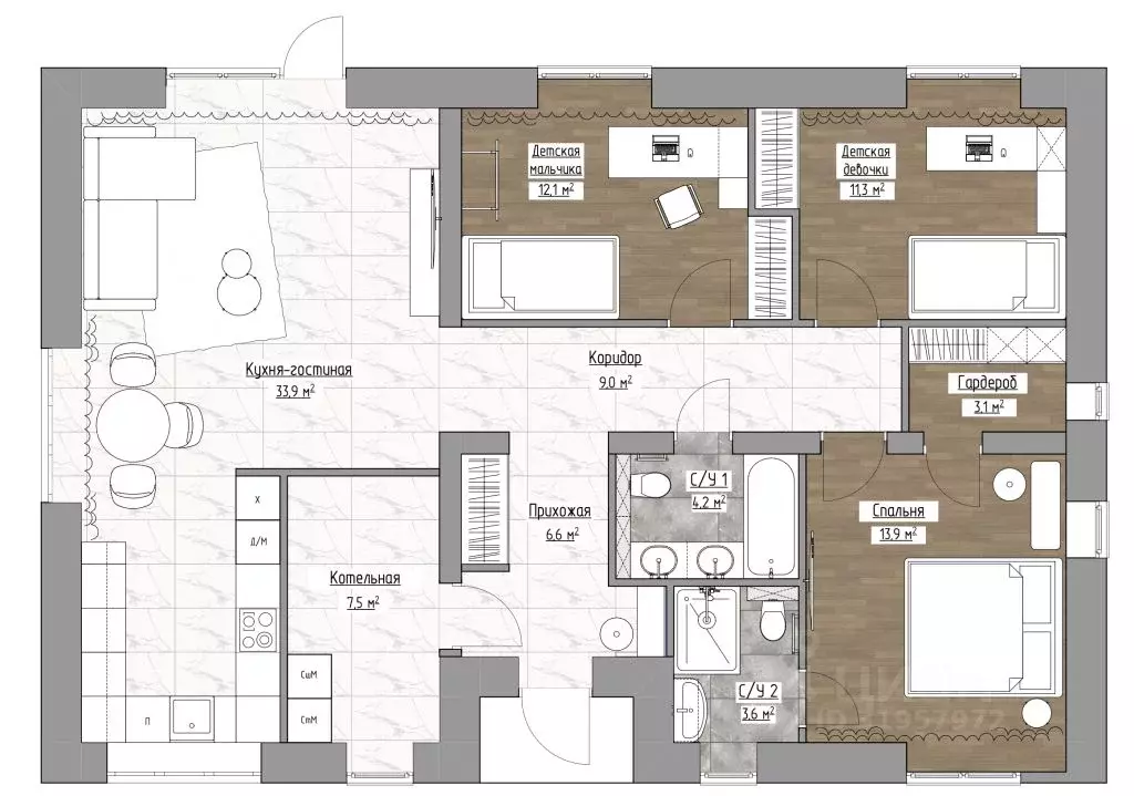 Дом в Ярославская область, Ярославский муниципальный округ, д. ... - Фото 1