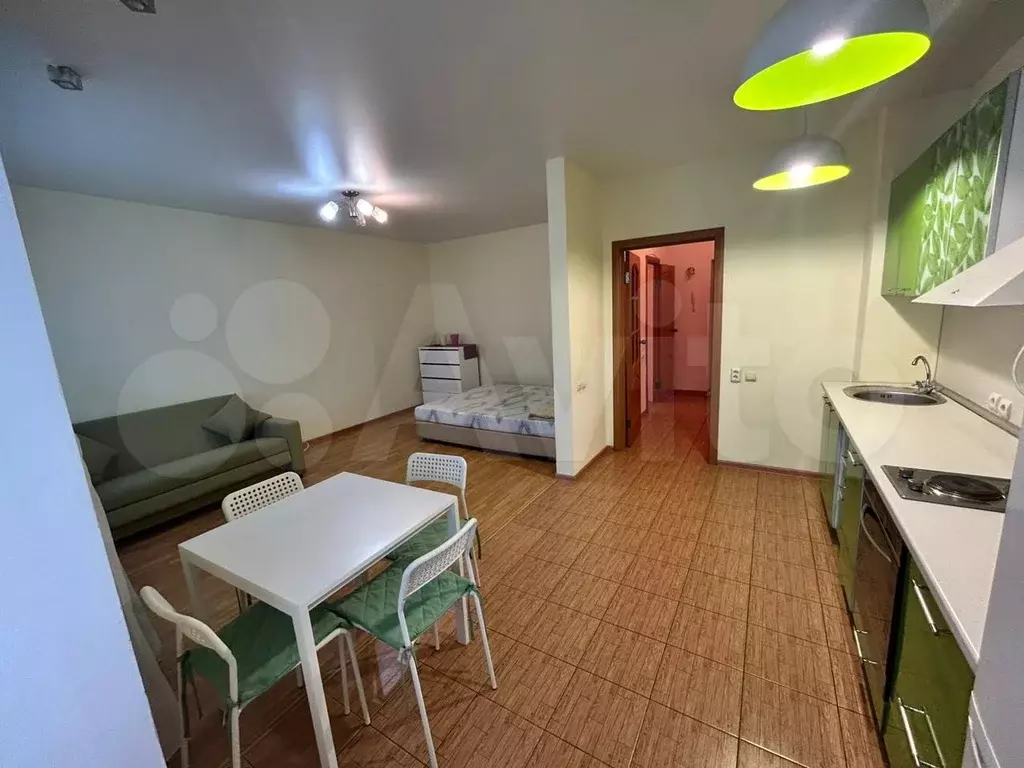 Квартира-студия, 38 м, 11/22 эт. - Фото 0