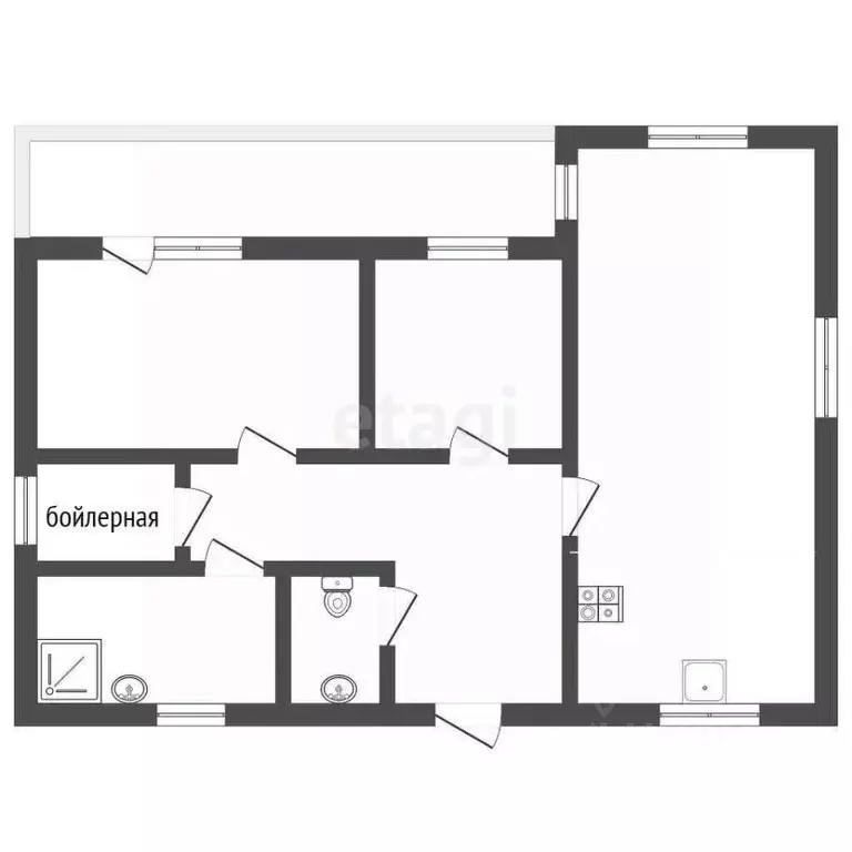 Дом в Ярославская область, Ярославский муниципальный округ, д. ... - Фото 1