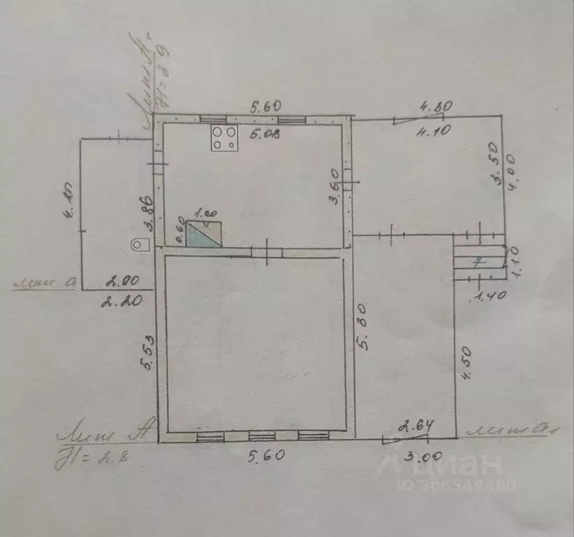 Дом в Пензенская область, с. Бессоновка ул. Городок, 129 (80 м) - Фото 0