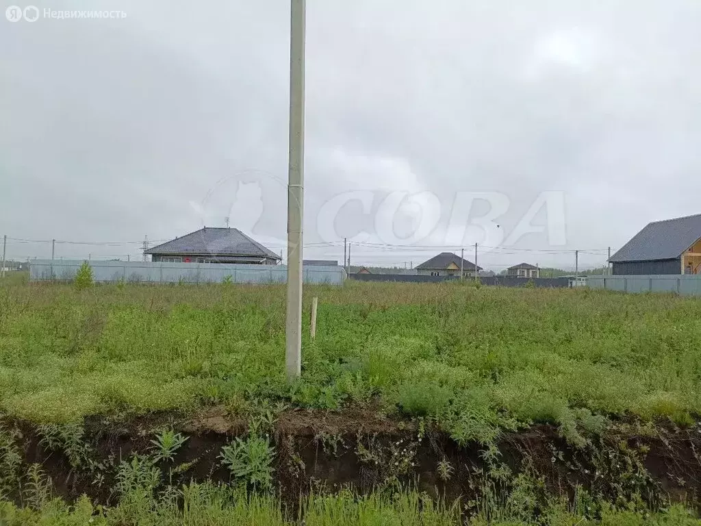Участок в Тюменский район, деревня Ушакова (12.6 м) - Фото 1